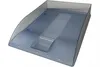 herlitz Briefablage, DIN A4, Polystyrol, grau-transluzent, Produktbild-Vorschau 2