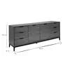 Miliboo - Sideboard im Vintage-Stil aus dunklem Produktbild-Vorschau 7