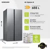 Samsung RS62DG5003S9EF  Side-by-Side-Kühlschrank mit Produktbild-Vorschau 16