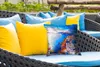 MuchoWow® Outdoor Kissen - Malerei - Griechenland - Wasser Produktbild-Vorschau 4