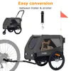 Tiggo VS Pet M Hundefahrradanhänger + Jogger 2 in 1 Produktbild-Vorschau 7