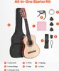 Guitare classique SucceBuy, 780 mm, kit de démarrage pour Voir les images du produit 7