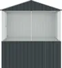 vidaXL Klatka dla ptaków antracyt 215 x 209 x 230 cm Stal Podgląd zdjęcia produktu 7