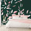 Vlies Fototapete - Flowering vine - minimalist climbing Produktbild-Vorschau 2