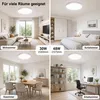 Lampada da soffitto LED smart da 48W, 3500LM, RGB, con Anteprima dell’immagine prodotto 8