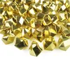 Kristall Eis 25 mm Gold 50 Stück Nuggets Deko Steine Produktbild-Vorschau 1