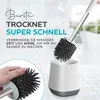 HGMD Toilettenbürste Silikon mit Halter - Weiß - Produktbild-Vorschau 3