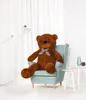 Gustaw Miś Duży XXL (Brązowy, 160cm) Classico pluszowy miś, Podgląd zdjęcia produktu 2