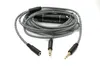A coiled audio cable with multiple connectors and a control module, laid out on a white background. Podgląd zdjęcia produktu