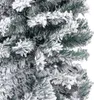 vidaXL Sapin de Noël artificiel élancé avec neige Vert 210 Voir les images du produit 10