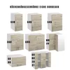Roe Furniture | Küchenunterschrank 80 cm - Eiche Bordeaux - Produktbild-Vorschau 4