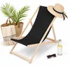 Mucola Strandstuhl klappbar Strandliege Holz Liegestuhl Produktbild-Vorschau 1