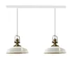 Asletl Pendelleuchte Esstisch 2 Flammig Metall 41 cm, Produktbild-Vorschau 1