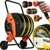 Zestaw Bradas wąż ogrodowy kolor czarny 1/2" 50m | Podgląd zdjęcia produktu 1