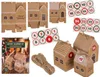 DIY Adventskalender mit 24 Häuschen zum Befüllen Produktbild-Vorschau 10