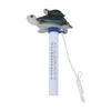A floating pool thermometer in the shape of a turtle. Anteprima dell’immagine prodotto