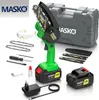 MASKO® Mini-Kettensäge mit Akku 8000mAh | Handkettensäge Produktbild-Vorschau 5