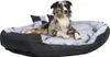 vidaXL Hundekissen Wendbar und Waschbar Grau und Schwarz Produktbild-Vorschau 2