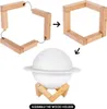 Lampada da notte a forma di Saturno - Moonlamp - 12cm Anteprima dell’immagine prodotto 3