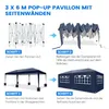 Quictent Faltpavillon 3x6m mit 6 Seitenwänden, Pop up Produktbild-Vorschau 7
