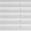 A close-up, full-frame shot of white pleated blinds. Produktbild-Vorschau