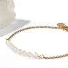LAVISA 8 Perlen Edelstein Armband - 4mm Perlen - Echte Produktbild-Vorschau 2
