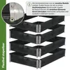Hochbeet 4er Set Palettenrahmen Pflanzbeet 120x80x80 cm aus Produktbild-Vorschau 4