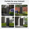 Wiltec Paketkasten schwarz 460 x 450 x 1400 mm, Paketbox Produktbild-Vorschau 8