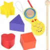 Cube éducatif en bois 6en1 pour poussette Voir les images du produit 35