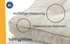 sunnypillow Polster für Gartenmöbel - 2er Set : Sitzkissen Produktbild-Vorschau 4