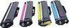 Four toner cartridges are arranged diagonally against a white background. Produktbild-Vorschau