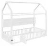 Hausbett 90x200 cm mit Sicherheitszaun und 7-Farben-LED, Produktbild-Vorschau 6