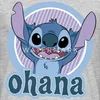Lilo & Stitch Ohana Männer T-Shirt, L, Grau meliert Produktbild-Vorschau 2