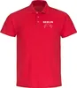 multifanshop Poloshirt - Berlin rot - Herzschlag, rot, Produktbild-Vorschau 1