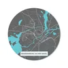 MuchoWow® Mauspad Mousepad Deutschland - Blau - Brandenburg Produktbild-Vorschau 1