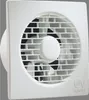 A white bathroom exhaust fan with a grid cover and blades visible. Produktbild-Vorschau