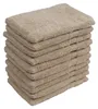10er Set Frottee Waschhandschuhe Elegance 16x21 cm 100% Produktbild-Vorschau 4
