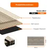 IZODEKOR Akustikpaneele 120x60 cm Argento 4er Set (2,88m²) Produktbild-Vorschau 4