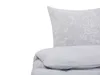 BELIANI Povlečení šedá a bílá bavlna 200 x 220 cm s Náhled obrázku produktu 4