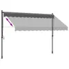vidaXL Tenda retrattile antracite 300x150 cm in tessuto e Anteprima dell’immagine prodotto 8