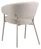 Židle HowHomely Elara - elegance a pohodlí, cappuccino Náhled obrázku produktu 14