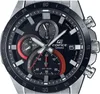 A close-up, detailed view of a Casio Edifice chronograph watch face. Produktbild-Vorschau