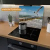 Wallario Herdabdeckplatte aus Glas, Größe 60 x 52 cm Produktbild-Vorschau 3