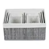 Lot de 6 paniers de rangement Relaxdays, revêtement en Voir les images du produit 7