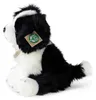 Peluche Border Collie 27 Cm Ecologico Anteprima dell’immagine prodotto 7