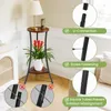Soportes para plantas altos con 2 niveles y estantes de Vista previa de la imagen del producto 4