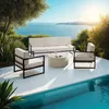 tectake® Garten-Loungeset Comosa für 5 Personen, Produktbild-Vorschau 8