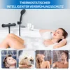 A collage of images showing a shower fixture in use, including a woman in a bathtub, a child showering, a dog being bathed, and people showering. Podgląd zdjęcia produktu