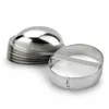A stack of round metal molds and one mold in the foreground. Anteprima dell’immagine prodotto