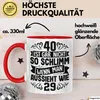40. Geburtstag Frauen Geschenk Tasse 40 Ist Gar Nicht So Produktbild-Vorschau 3